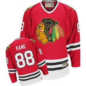 NHL Chicago Blackhawks Trikot #88Patrick Kane Authentic Throwback Rot CCM